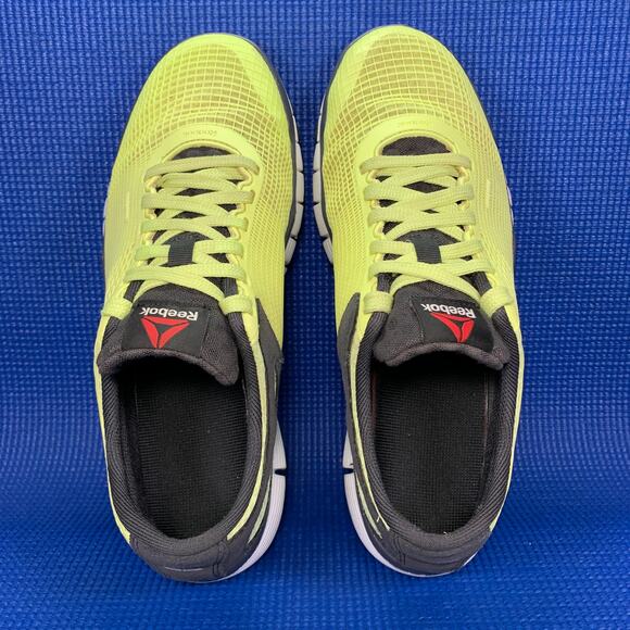 🔴 REEBOK Zquick TR Punch Women`s Size 9.5 Yellow Black Athletic Shoes V54728 - Picture 6 of 8